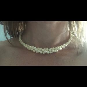 16” Ivory bead necklace